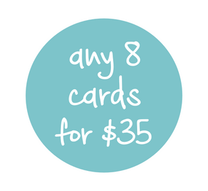 Any 8 cards for $35
