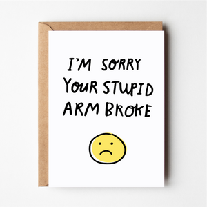 Broken Arm Card