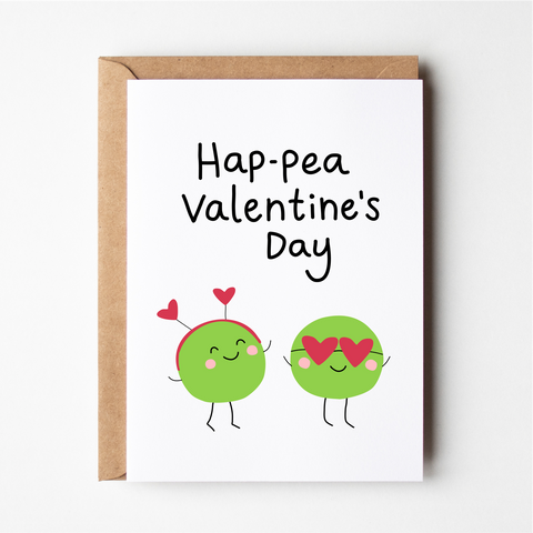 Hap-pea Valentine's Day
