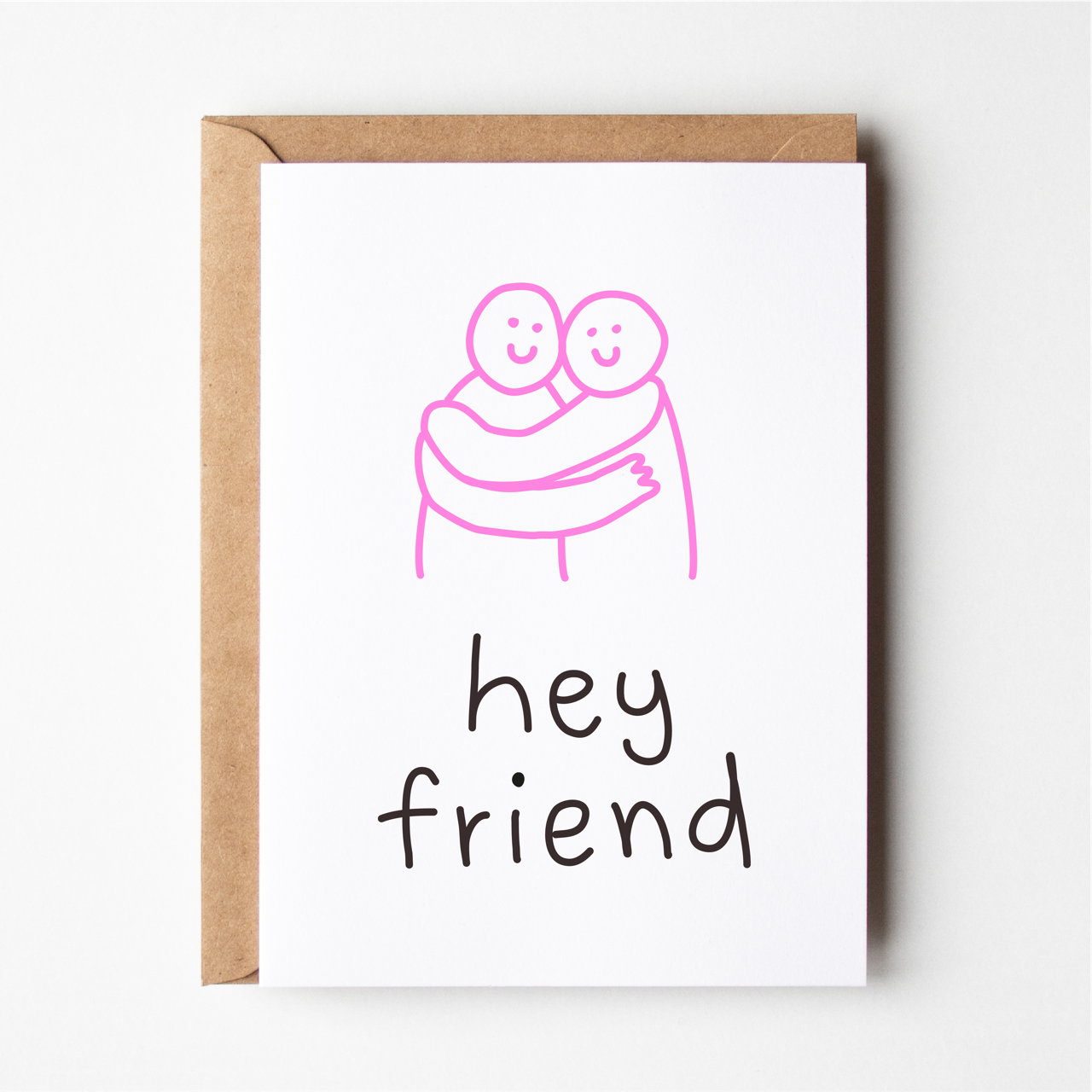 Hey friend card | Friends of Henry Paper Co.