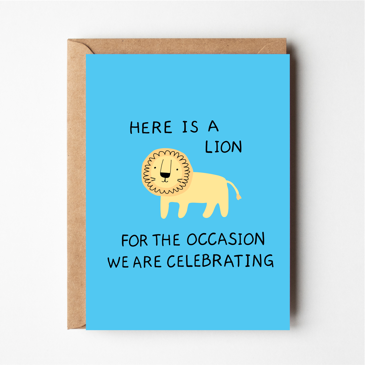 Here is a Lion