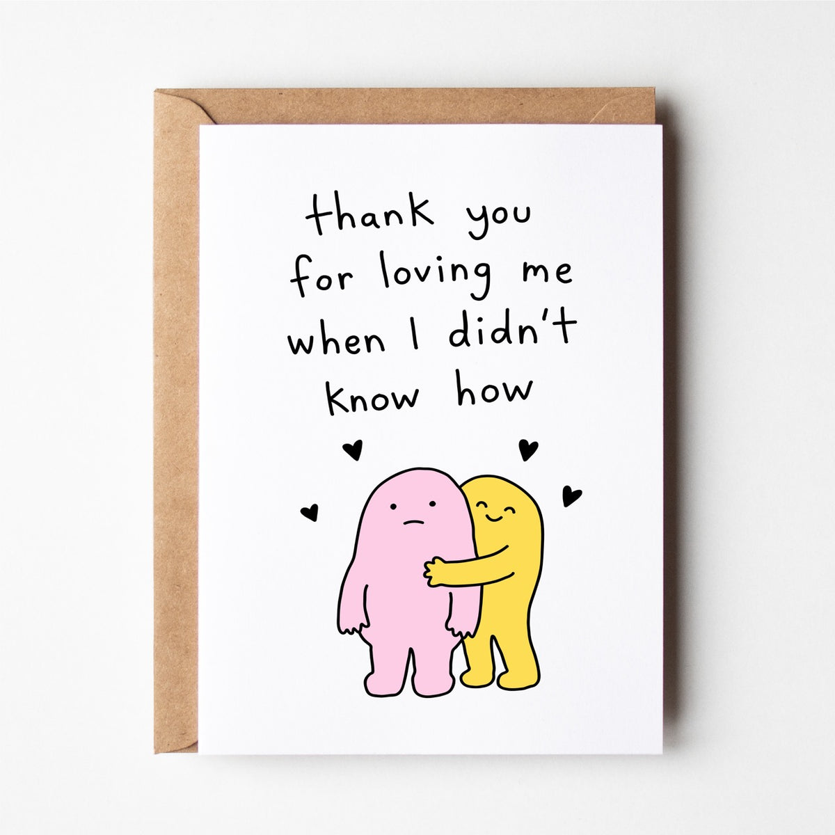 Thank you for loving me