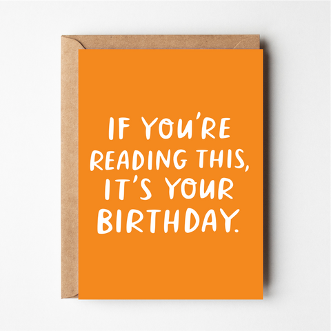 It's Your Birthday