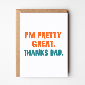 Thanks Dad