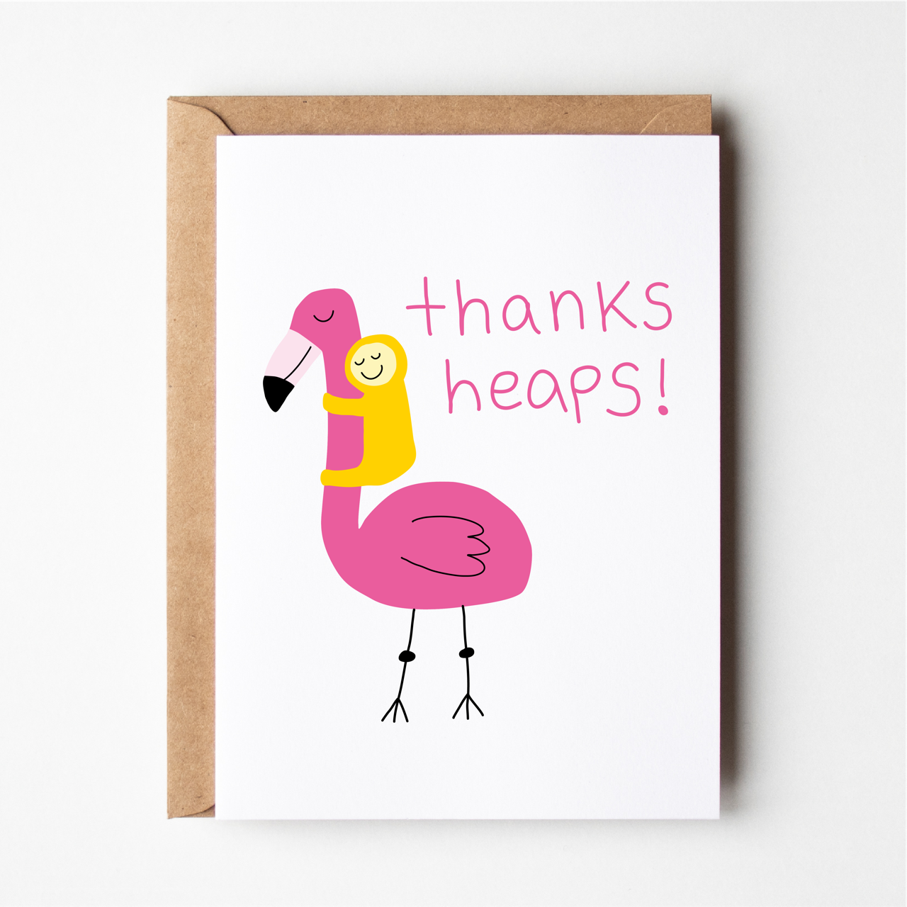 Thanks heaps flamingo