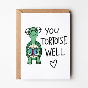 Tortoise teacher card