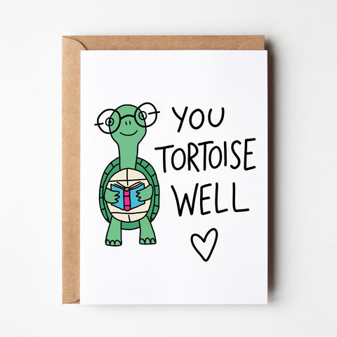 Tortoise teacher card