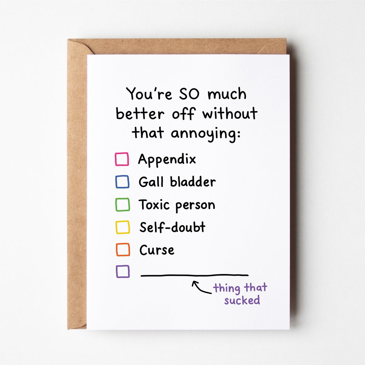 Much better off
