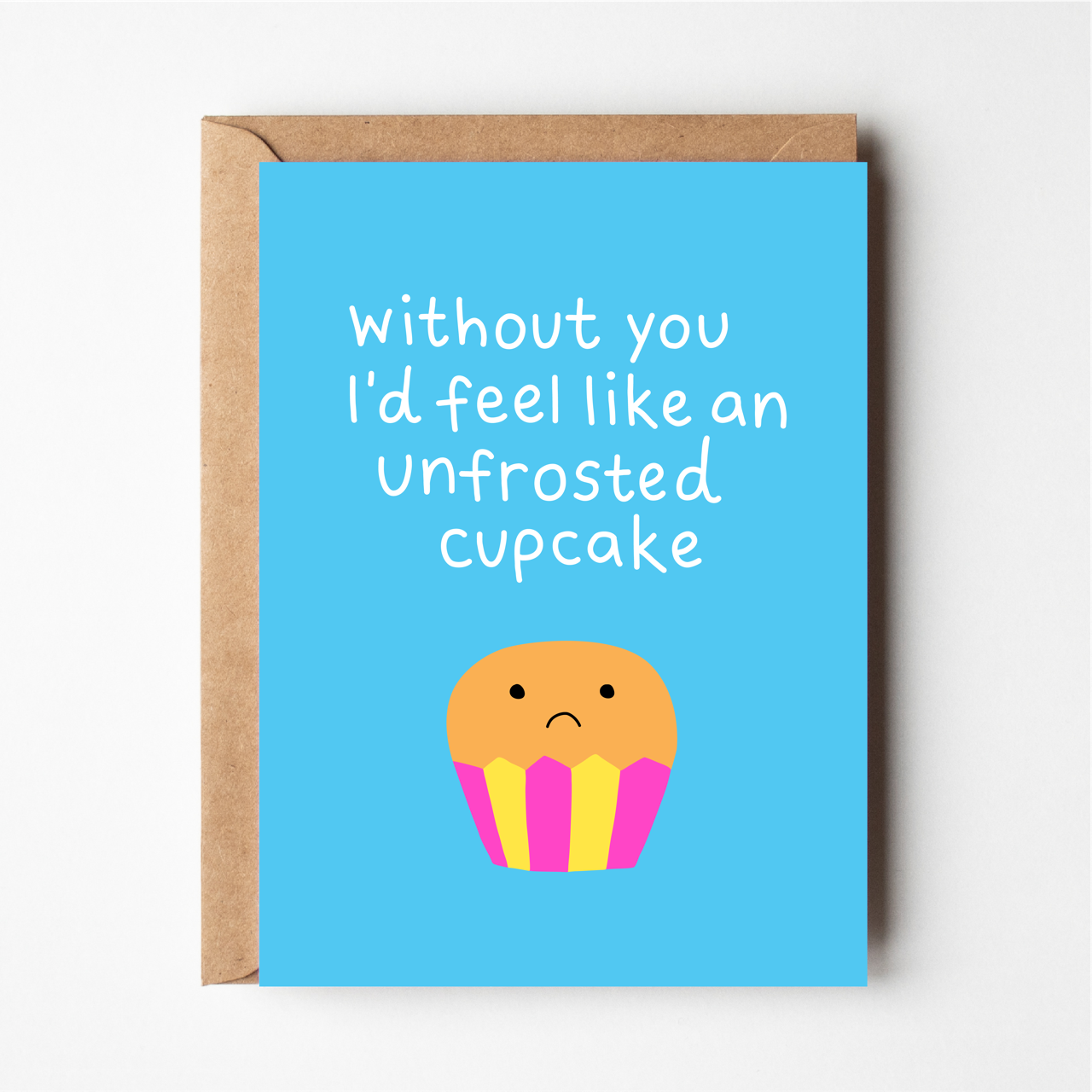 Unfrosted Cupcake
