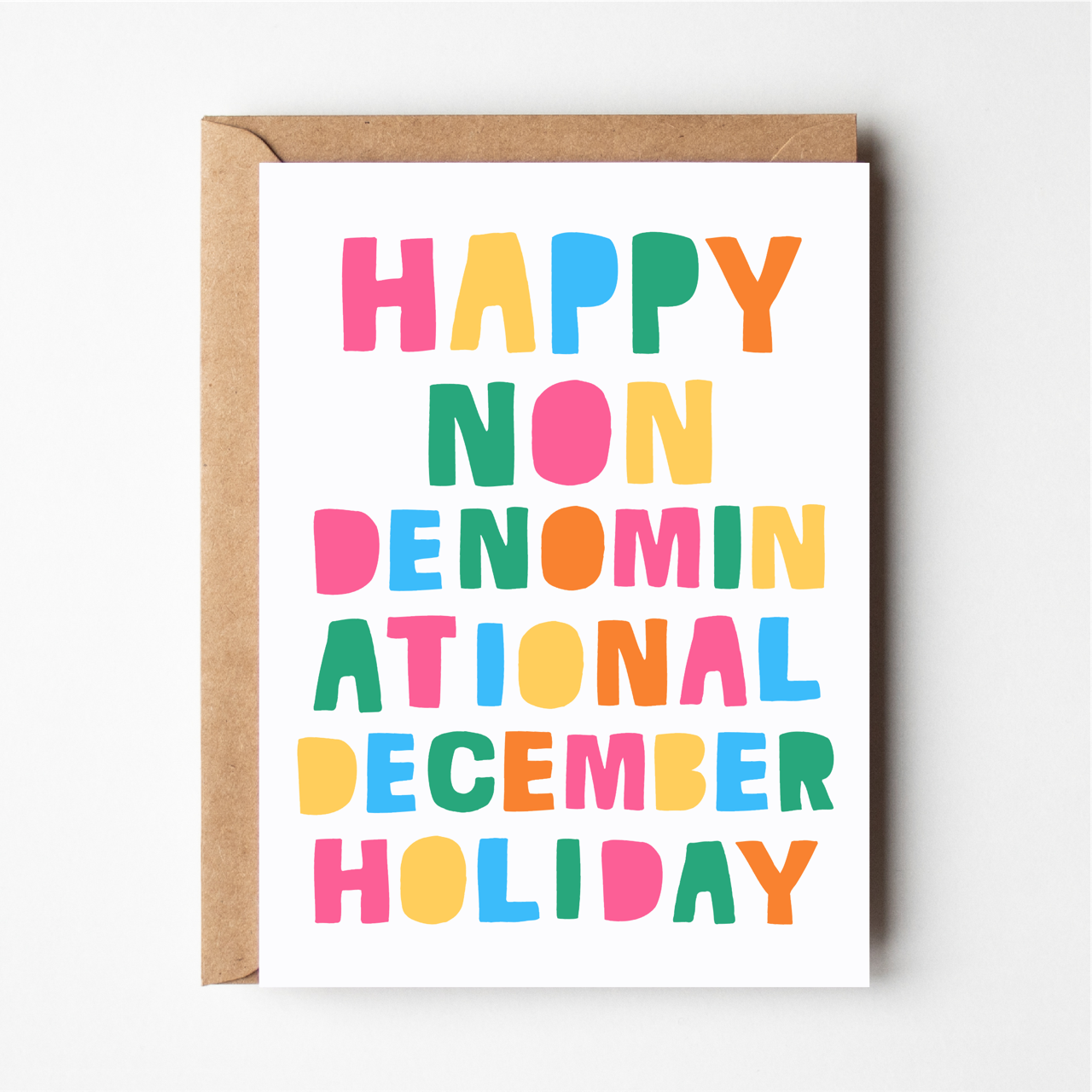Non denominational card
