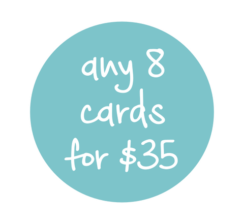 Any 8 cards for $35