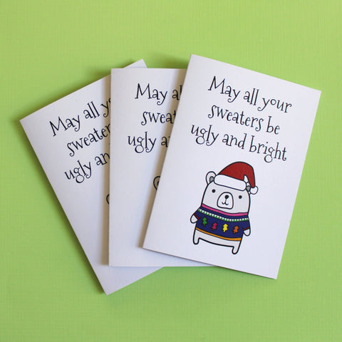 Christmas Sweaters Pack of 3