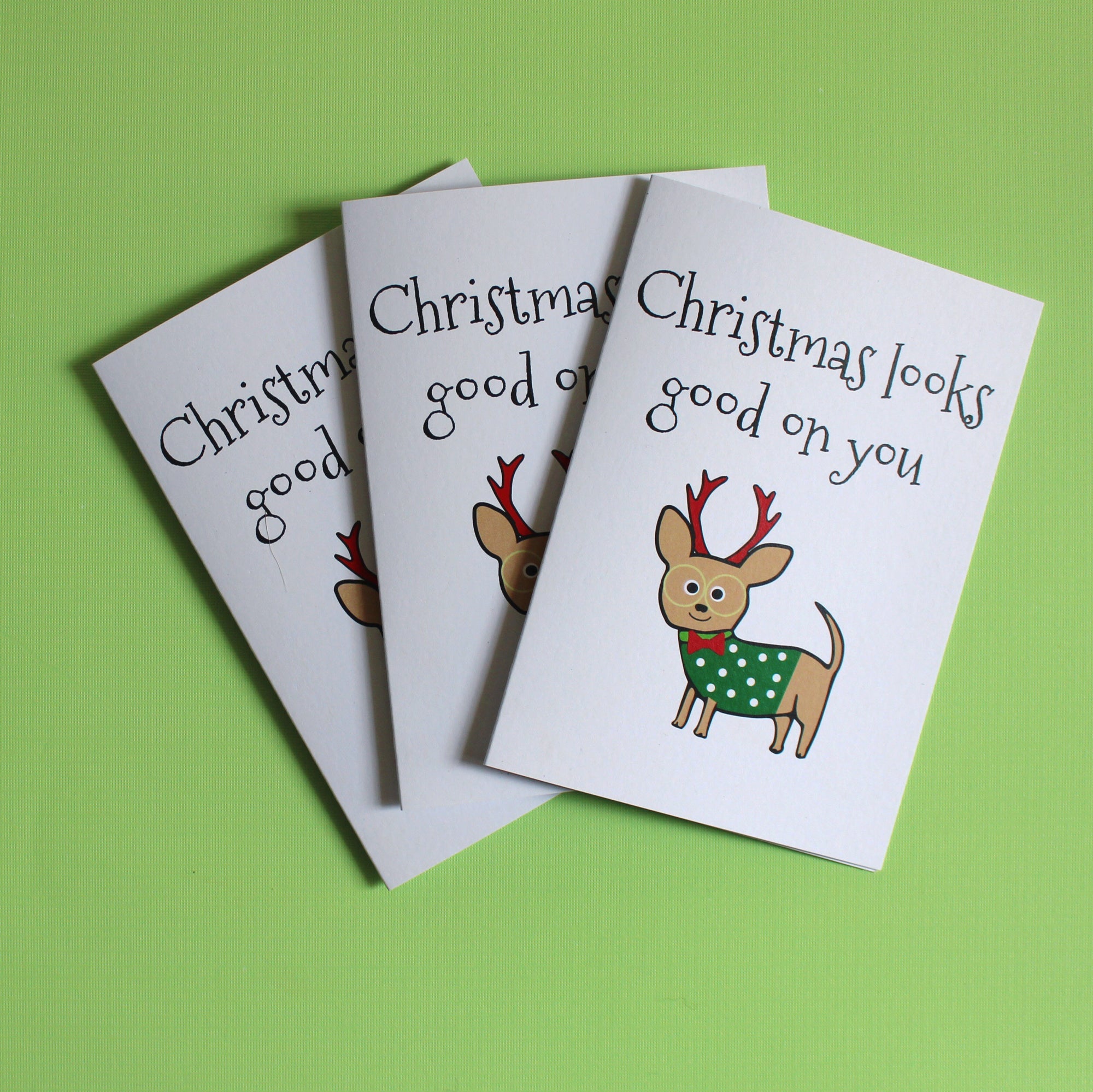 Christmas Dog Pack of 3