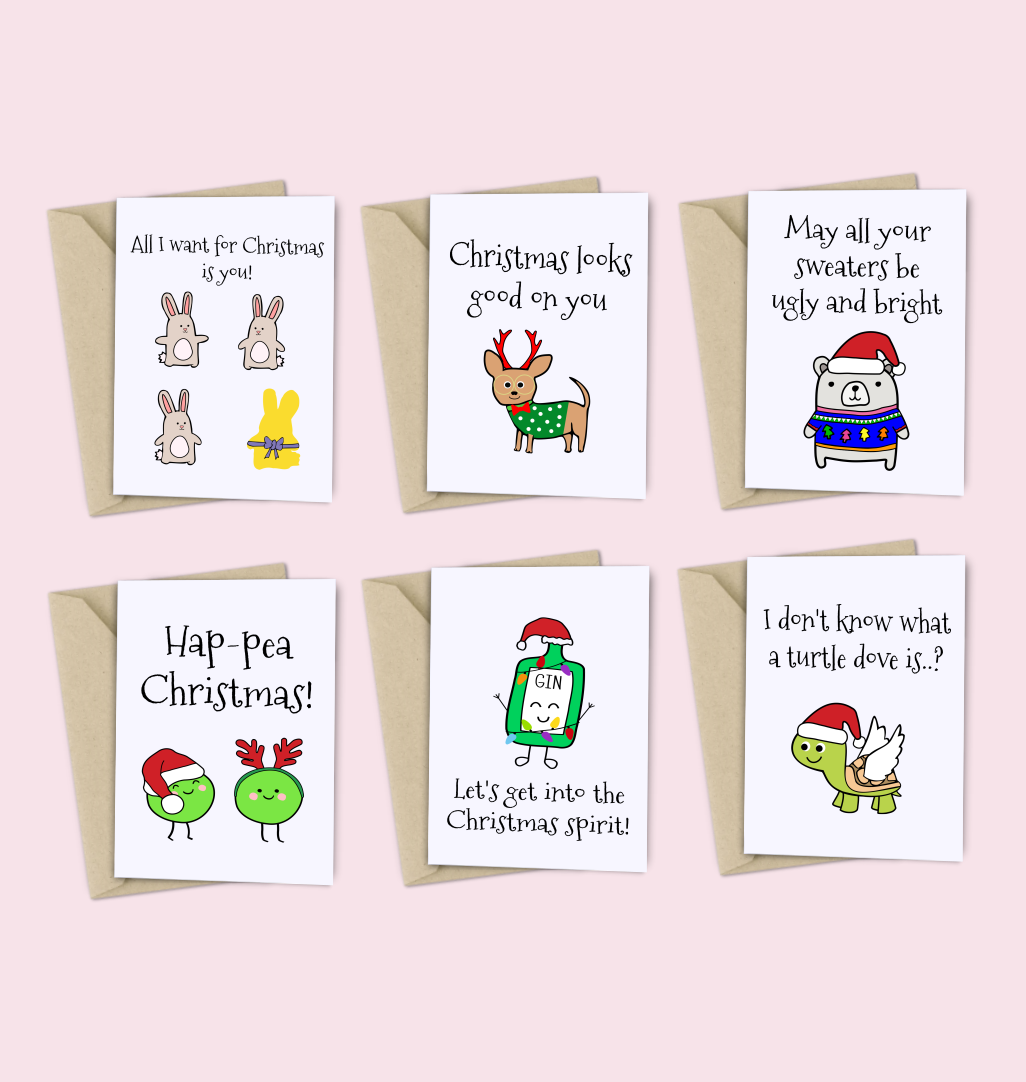 Pack of 6 Christmas Cards