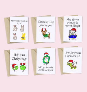 Pack of 6 Christmas Cards